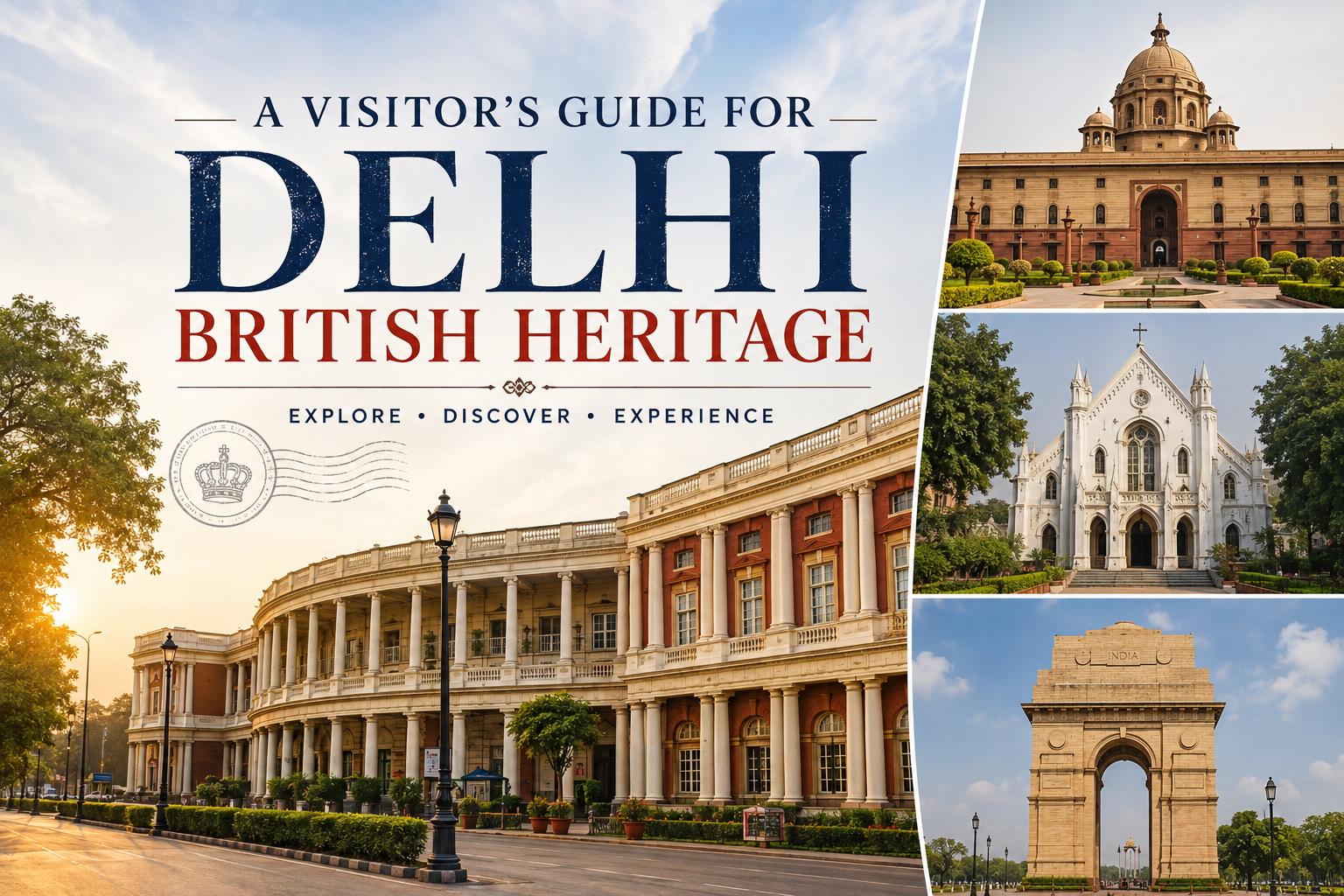 A Visitor's Guide for Delhi British heritage 