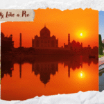 Taj Mahal photography scene