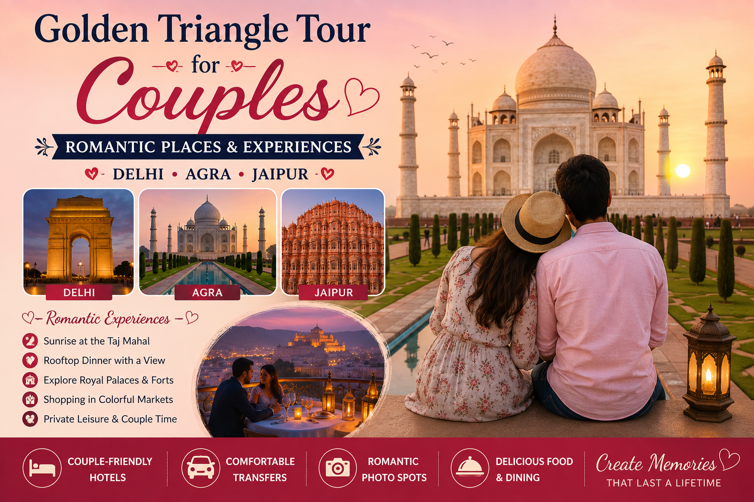 Romantic Golden Triangle