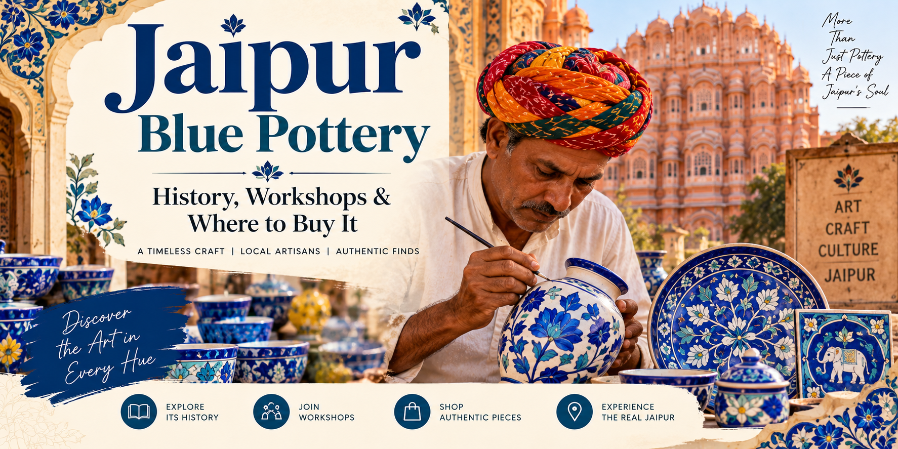 Jaipur Blue Pottery