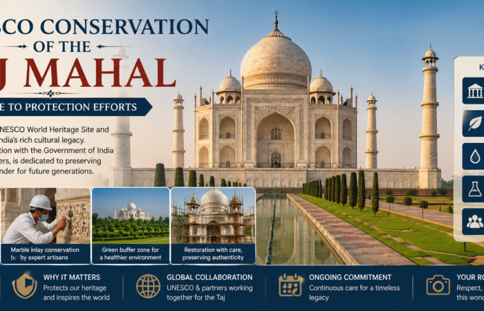 Taj Mahal conservation and protection work