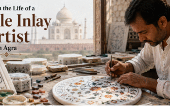A Day in the Life of a Marble Inlay Artist in Agra