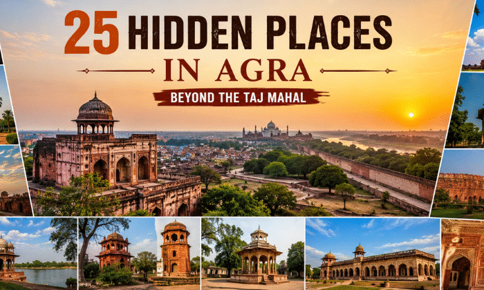 Hidden Places in Agra featuring historic Mughal monuments beyond the Taj Mahal