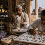 Artisans keeping Mughal crafts alive through traditional handmade artwork in India
