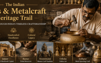 Indian Brass and Metalcraft Heritage Trail showcasing traditional artisan craftsmanship