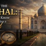 The Taj Mahal in Agra highlighting its historical mysteries, enduring legends