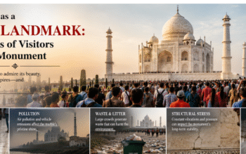 The Taj Mahal as a Living Landmark: How Millions of Visitors Change the Monument