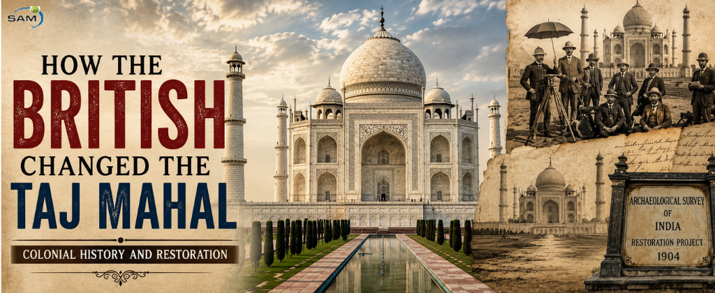 How the British Changed the Taj Mahal: Colonial History and Restoration