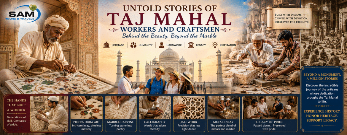 Untold Stories of Taj Mahal Workers and Craftsmen