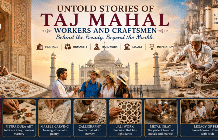 Taj Mahal marble carving artisans