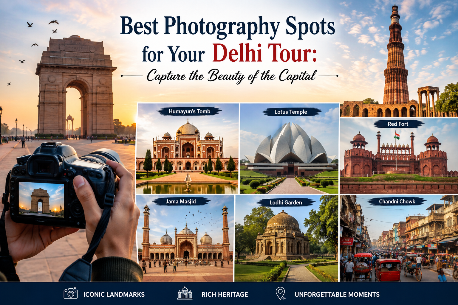 Best Photography Spots in Delhi